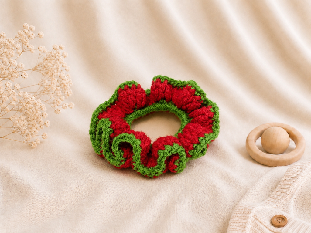 Handcrafted Crochet Scrunchies