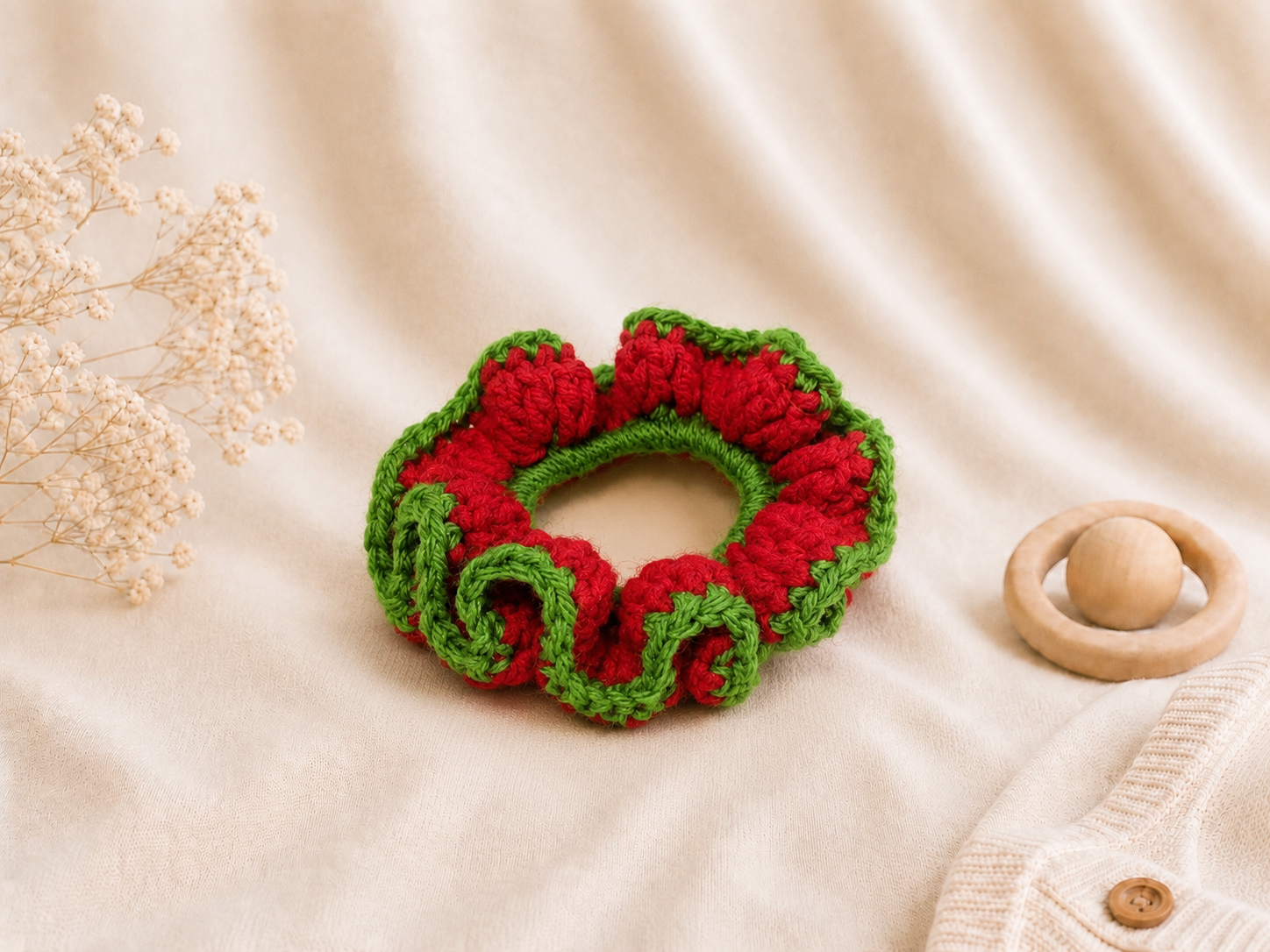 Handcrafted Crochet Scrunchies