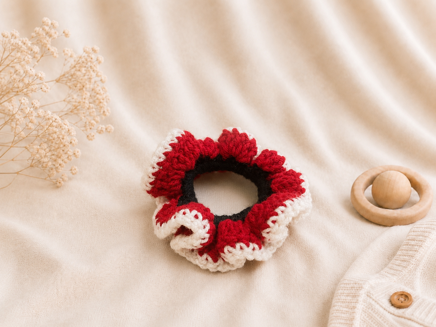 Handcrafted Crochet Scrunchies