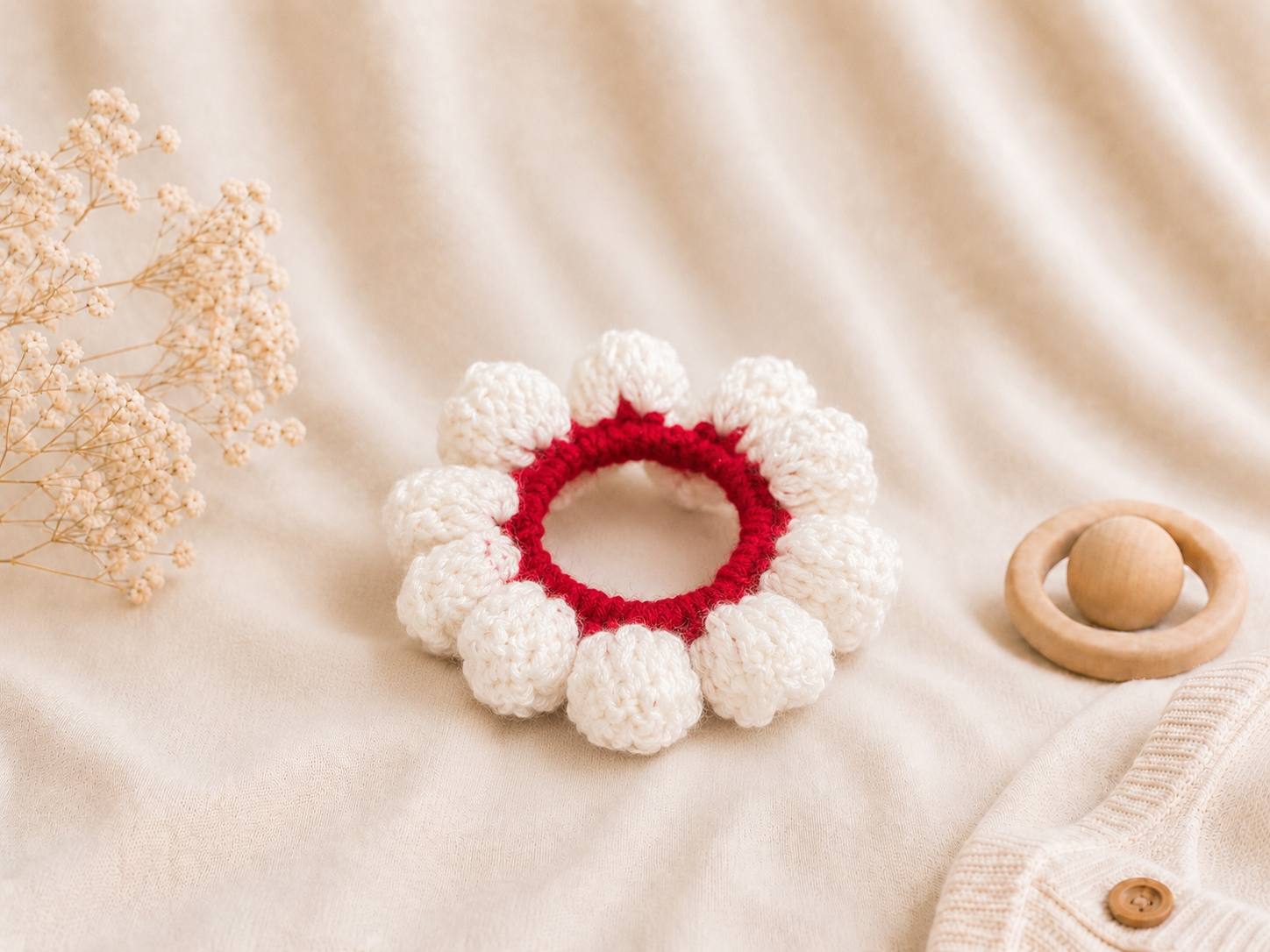 Handcrafted Crochet Holiday Gift Basket