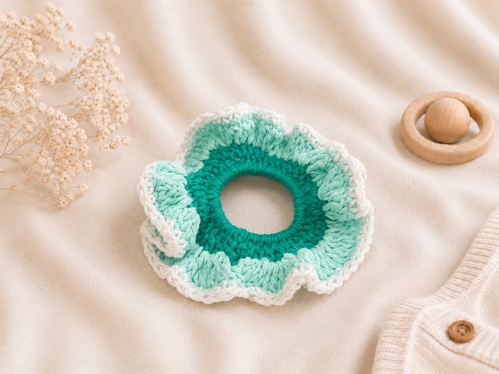 Handcrafted Crochet Flower Gift Basket