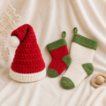 Handcrafted Crochet Christmas Hat or Stocking