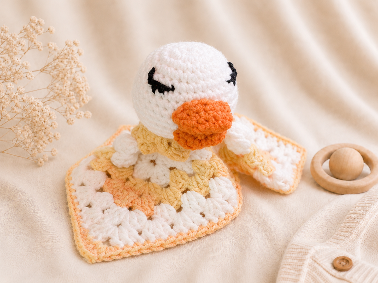 Handcrafted Lovey Duck
