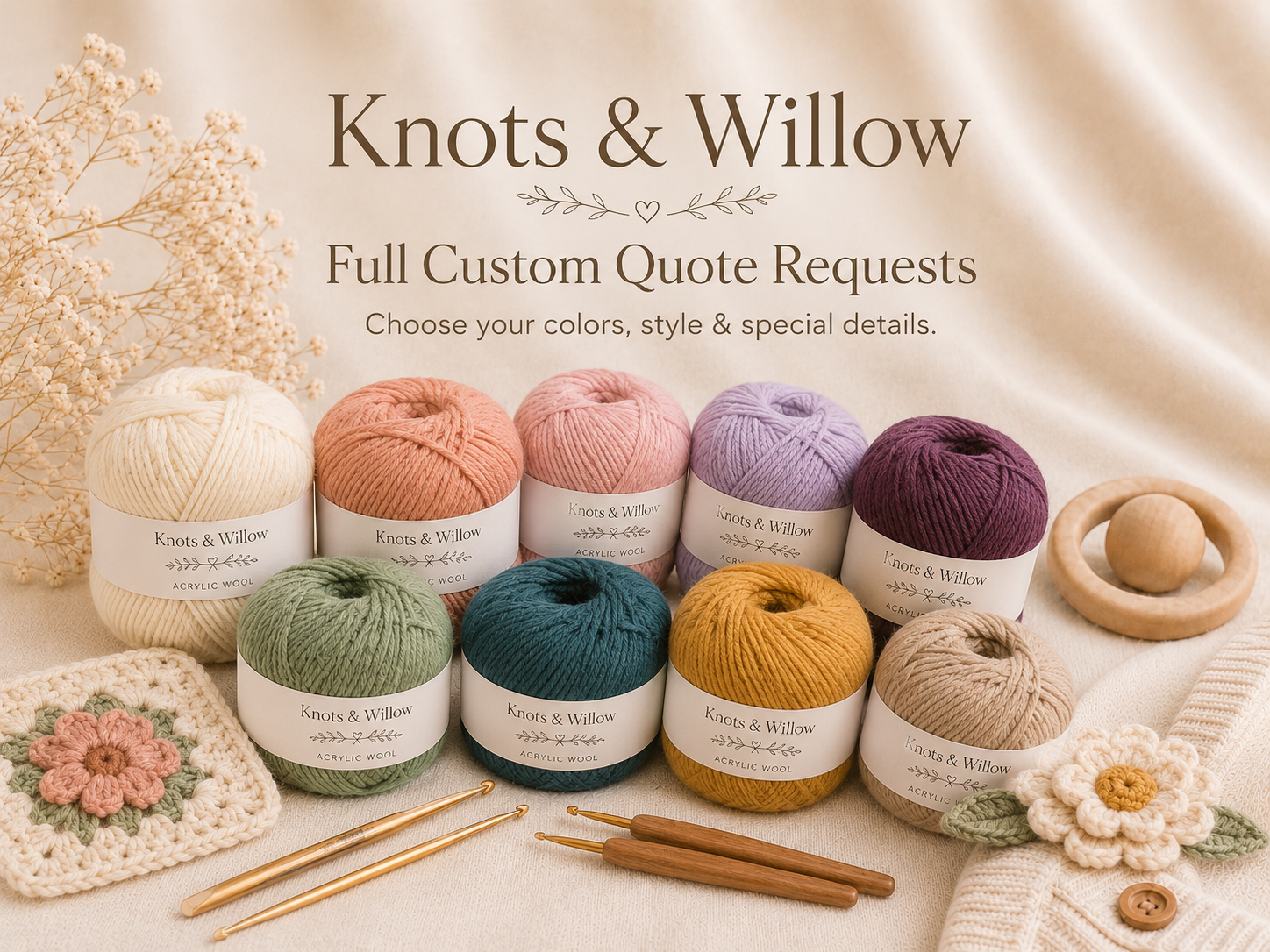 Full Custom Crochet Product Request
