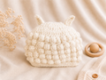Handcrafted Crochet Baby Lamb Hat