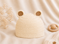Handcrafted Crochet Baby Bear Hat