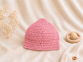 Handcrafted Crochet Pink Baby Hat